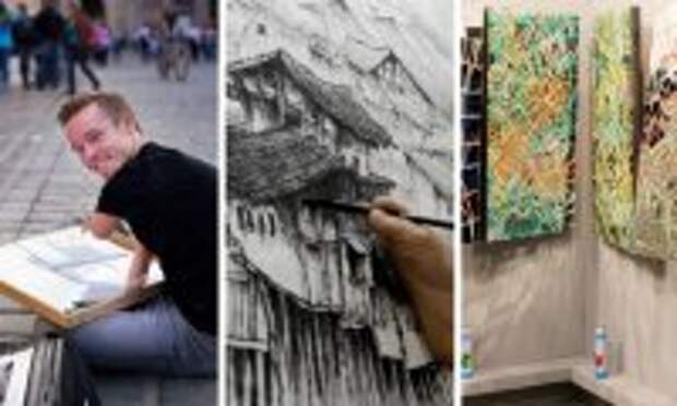 Живопись: Как создают потрясающие картины художники без рук, которые завоевали мировое признание