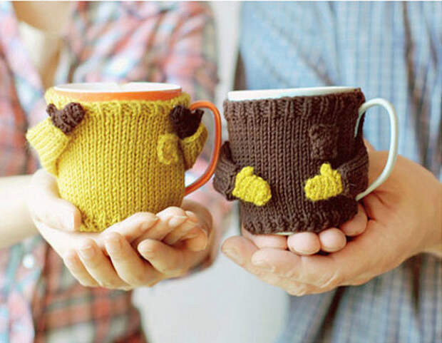 Mug Sweater: тёплый свитер для чашки