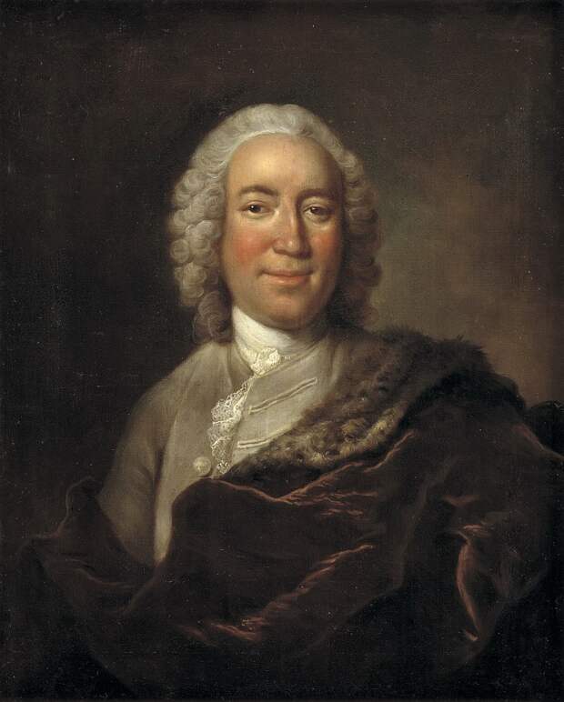 Johann Salomon Wahl (1689-1765) - Gerhard Morell, Curator of the Royal Danish Kunstkammer, Автор: Датская национальная галерея, Копенгаген (SMK) (Копенгаген (СМК) Датская национальная галерея)Датская национальная галерея, Копенгаген (SMK) (Живопись на Gallerix.ru)