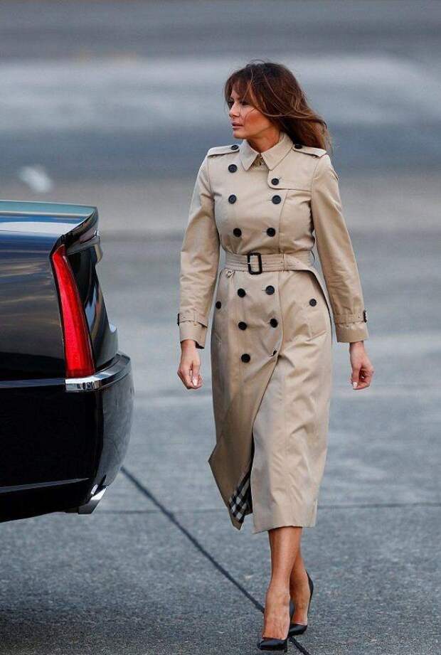 Мелания Трамп знает толк в пальто: 7 лучших осенних образов первой леди США