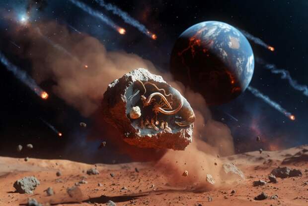 С Марса на Землю или как жизнь могла прилететь с Красной планеты