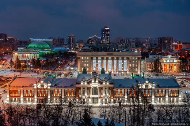 Предновогодний Новосибирск — 2021