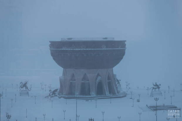 В понедельник в Татарстане снова ожидается метель