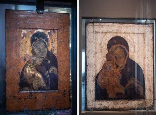 Две иконы из Третьяковской гелереи передадут храму Христа Спасителя