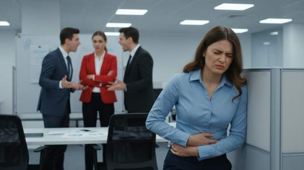 «Меня от тебя тошнит»: психосоматика болей в желудке, техники дыхания и методы самопомощи