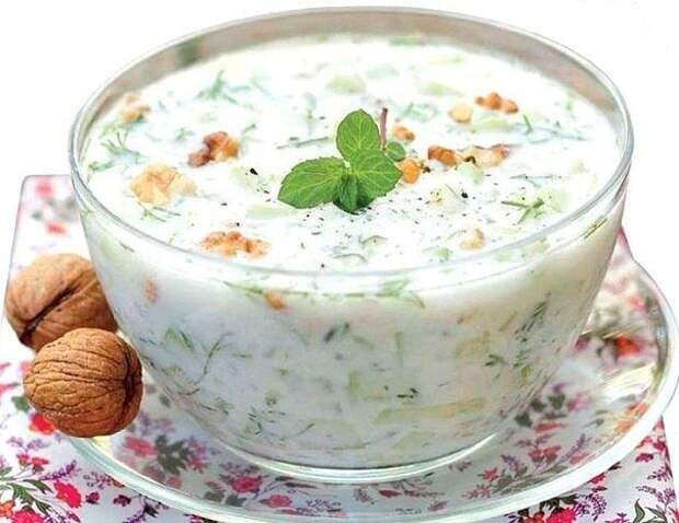 Витаминный, освежающий летний супчик