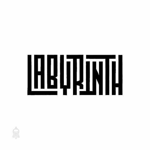 Дизайнер превратил обычные слова в креативные логотипы