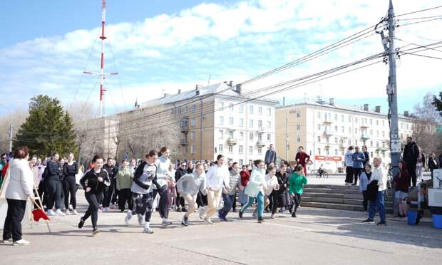 Спортивные студенты СГМУ встретились на набережной Архангельска