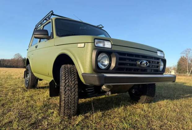 В Европе выставили на продажу Lada Niva 2025 модельного года