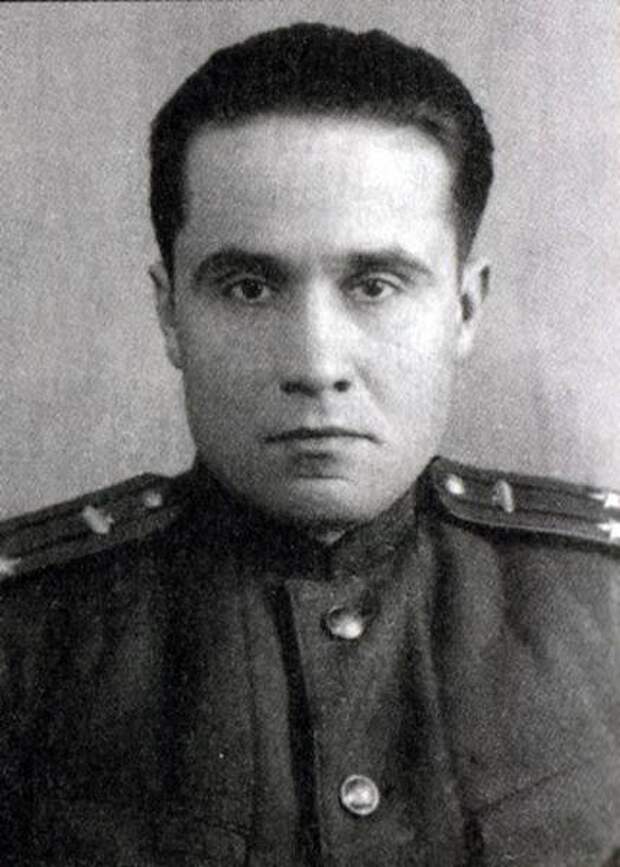 Виталий Федорчук в звании подполковника. 1950 г.