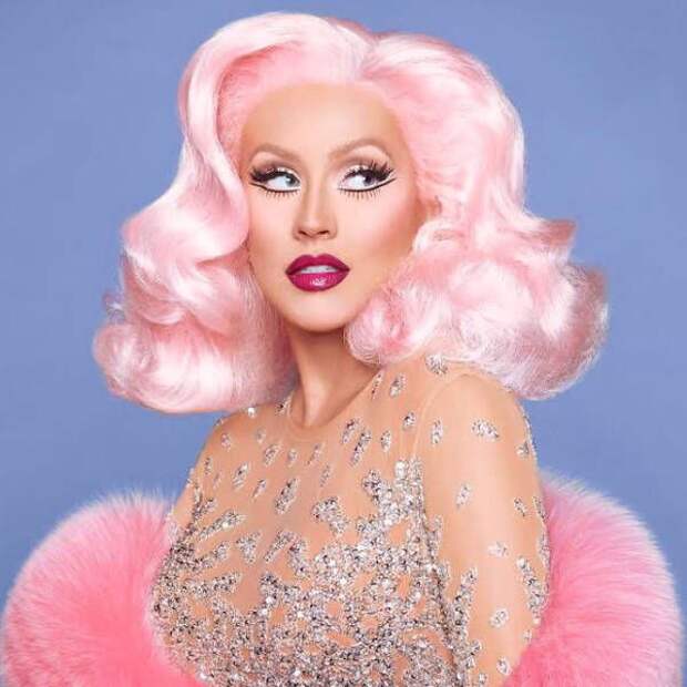 Кристина Агилера снялась без макияжа для журнала Paper magazine (6 фото)