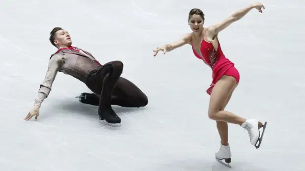 Опубликовано видео короткой программы Мишиной и Галлямова на Гран-при Японии