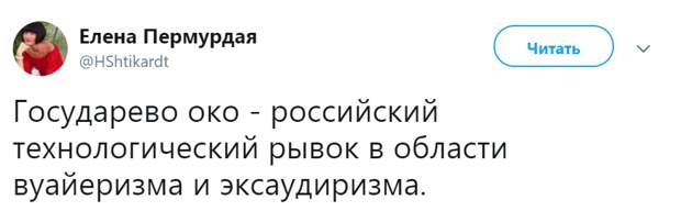 Путин и Государево око