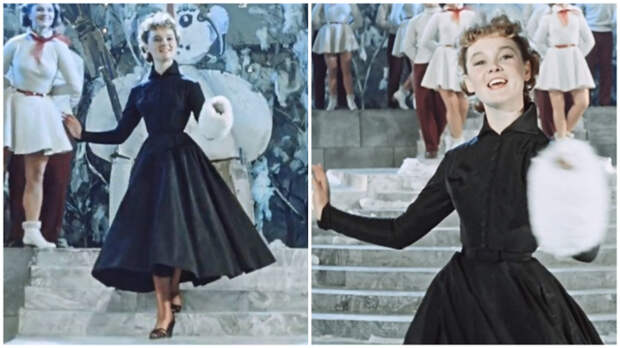 Знаменитое платье Леночки Крыловой – мечта советских женщин. В комплекте с талией Гурченко.