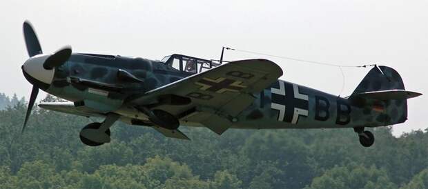 Messerschmitt Bf.109 автомобили, вертолёты, самое массовое, самое-самое, самолёты, техника