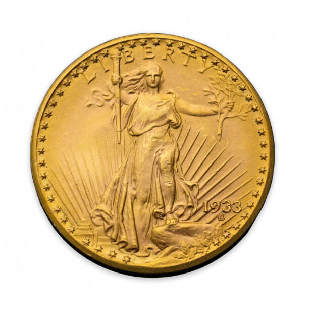 Монета 1933 года с изображением Двуглавого Орла ($18,9 млн)