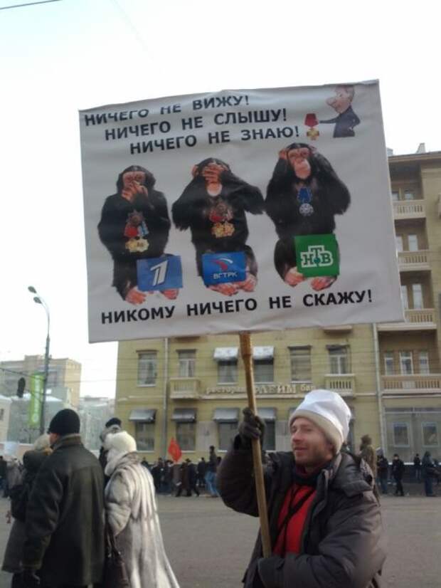 Плакаты с митинга (32 фото)