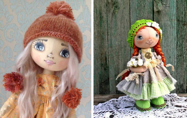 Текстильные куклы: какие они бывают и почему они такие милые
