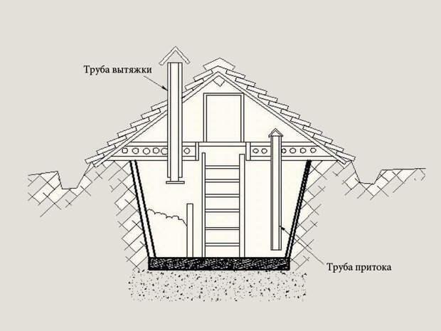 Как избавиться от сырости в погребе