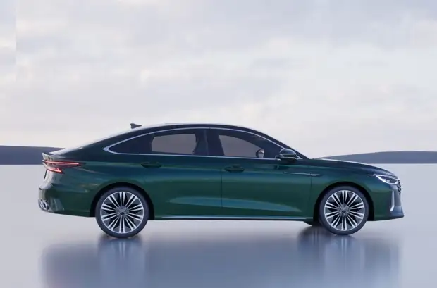 Chery показала изображения нового флагманского седана