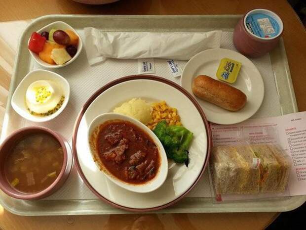 Что едят пациенты в больницах разных стран