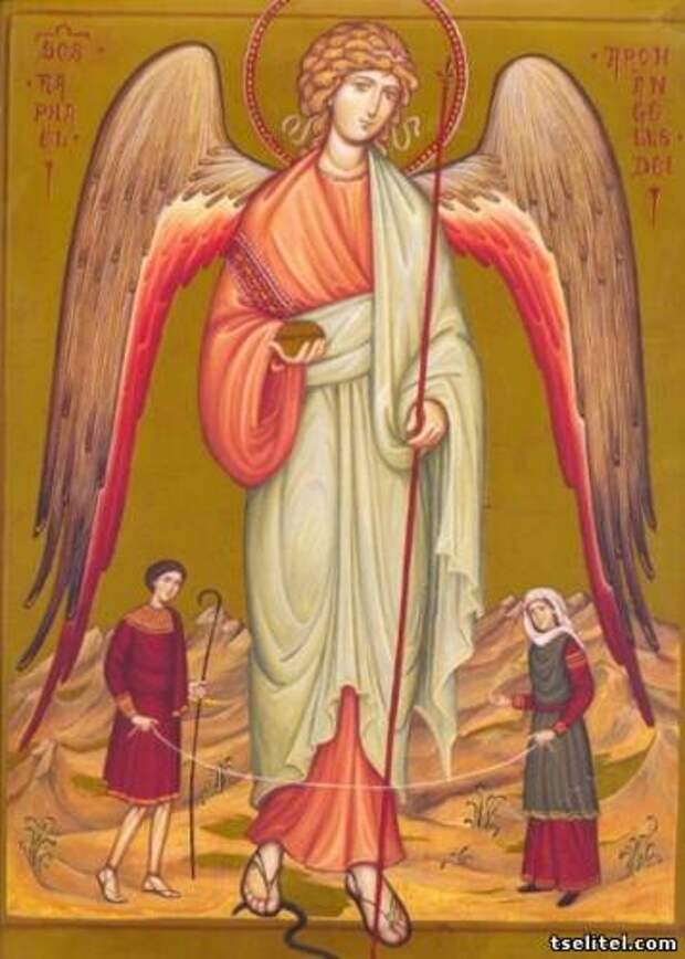 икона архангела рафаила