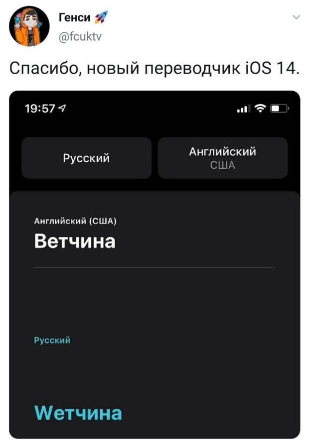 твит про переводчик