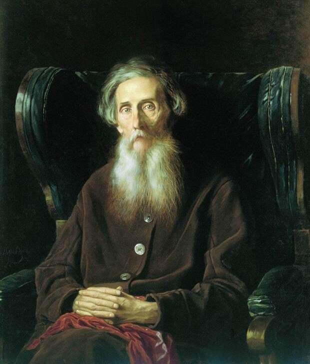 Портрет Владимира Ивановича Даля. (1872). Автор: В.Перов. Портрет Владимира Ивановича Даля. (1872). Автор: В.Перов.