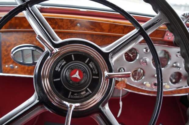 Кабриолет Mercedes-Benz 770K из музея гоночной трассы Индианаполиса