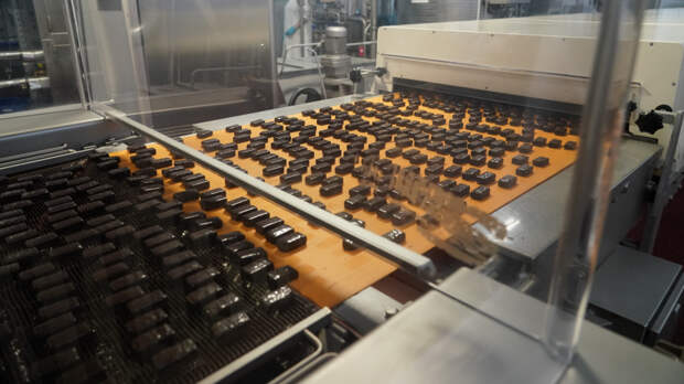 В Москве выросло производство шоколадных конфет