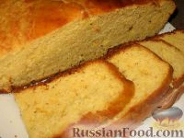 Фото к рецепту: Кукурузный хлеб