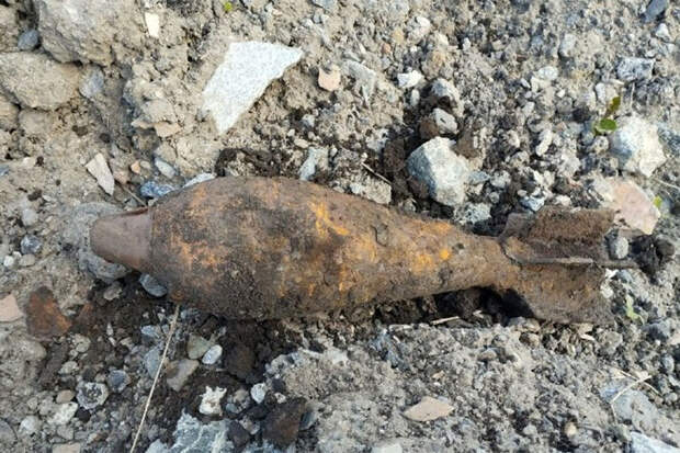 В Тюменской области дачники нашли минометную мину на детской площадке
