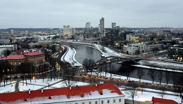 Панорама Вильнюса. Архивное фото