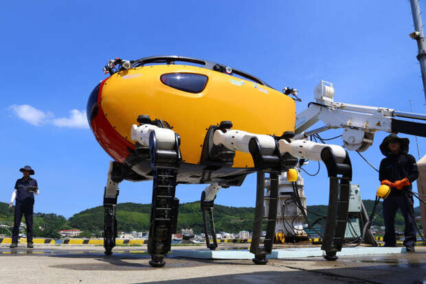 Crabster: что умеет беспилотная субмарина-краб с шестью конечностями Crabster: что умеет беспилотная субмарина-краб с шестью конечностями