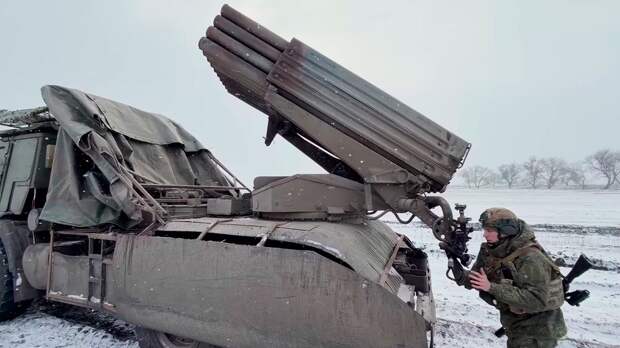 «Град» ликвидировал пехоту ВСУ в опорнике на Ореховском направлении