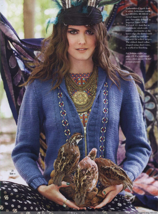 Vogue Knitting 2014 秋 - 紫苏 - 紫苏的博客 Vogue Knitting 2014 秋 - 紫苏 - 紫苏的博客