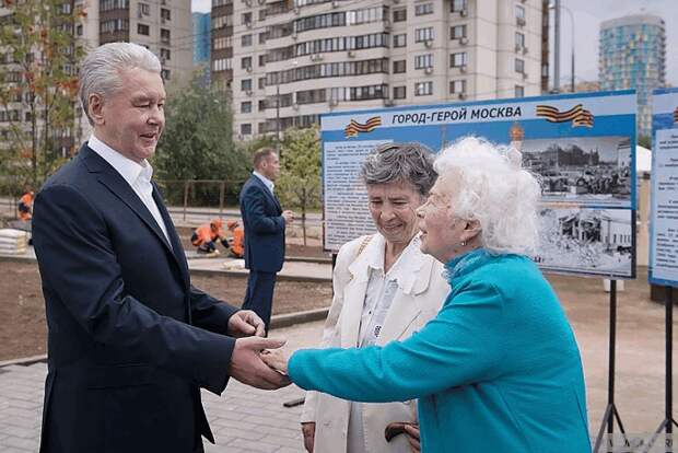 карантин, пенсионеры, Сергей Собянин