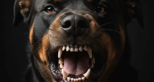 У женщины развилось редкое осложнение после того, как её за губу укусила собака