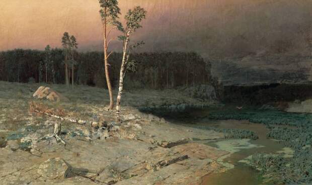 Куинджи - На острове Валааме. 1873