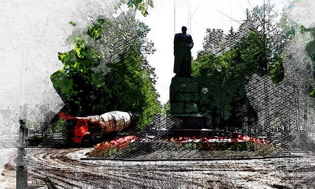 В Орле подсветят памятник Гуртьеву