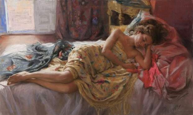 работы Висенте Ромеро Редондо – 44 художник Висенте Ромеро Редондо (Vicente Romero Redondo) – 44