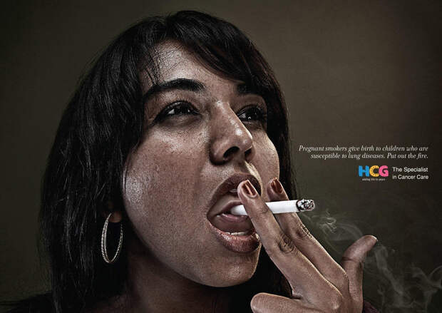 antitabachnayareklama 2 Шедевры антитабачной агитационной рекламы