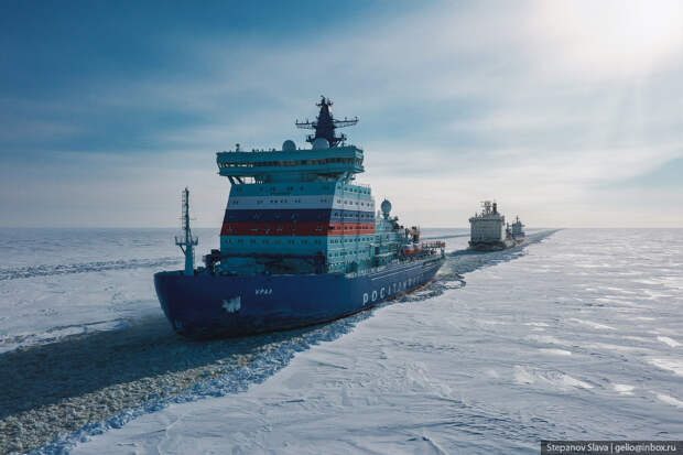 ледокол, урал, арктика, северный морской путь, смп