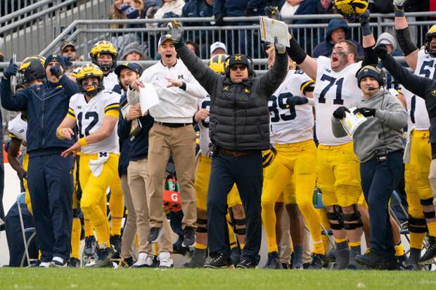 Jim Harbaugh Pants On Fire