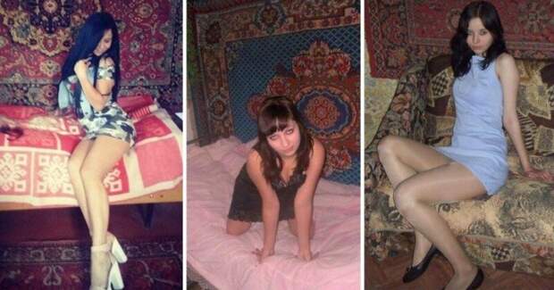 Домашние принцессы на фоне ковров, которые могут соблазнить любого мужчину