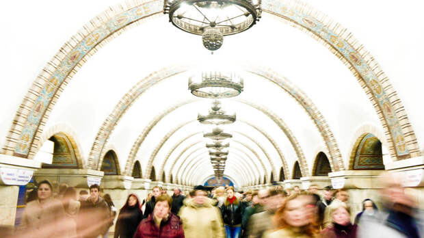 Метро Киева частично обесточено