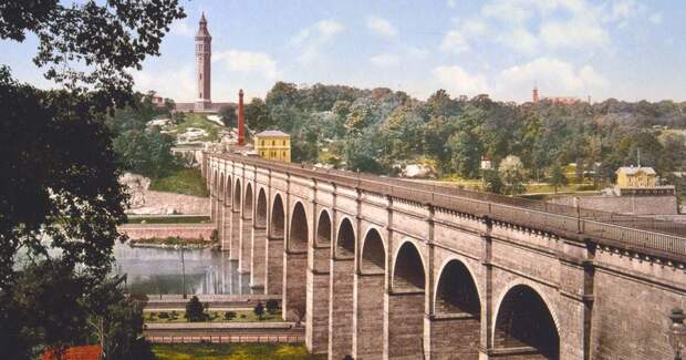 Сказочные фотохромы Нью-Йорка 1900-х годов