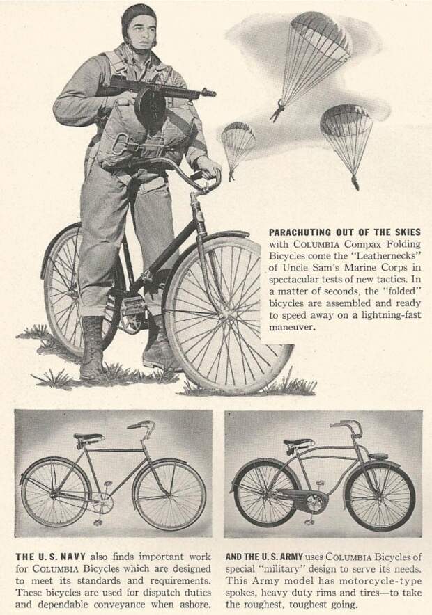 Great Moments In Bicycle-Powered Warfare