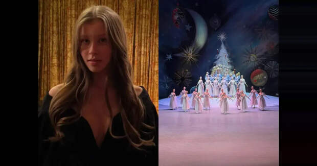 Анна Пересильд посетила "Щелкунчика" в Большом театре