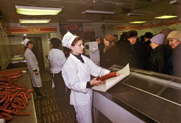 Запрещённые в СССР фотографии магазинов.